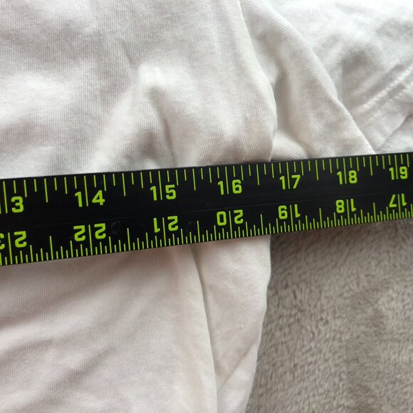 Polo Ralph Lauren Men T-Shirt Medium Slim Fit Crew Neck Casual White Tee Classic - Picture 5 of 8